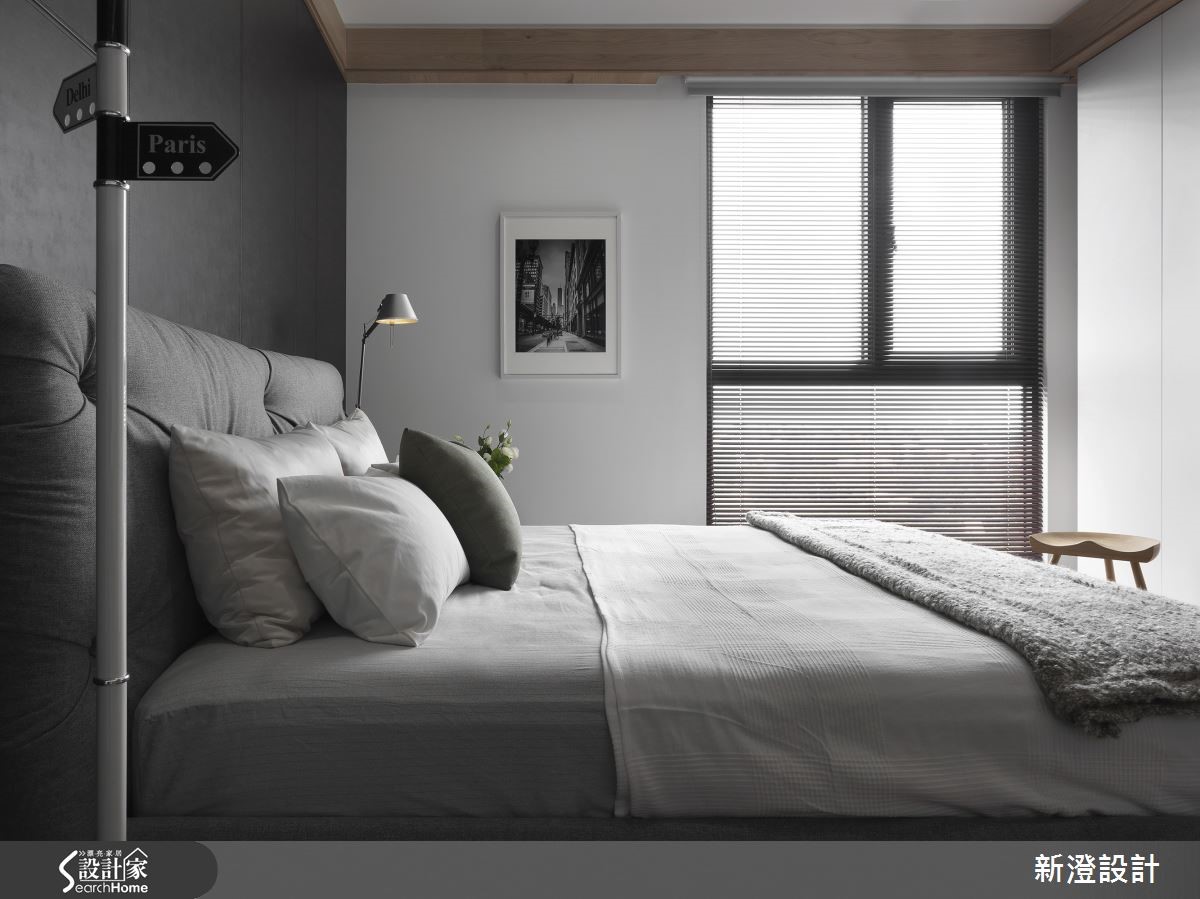 設計師為 63 坪宅邸注入大量純白色調，卻因為融合各種